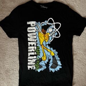 Disney Goofy Movie Powerline Black T-Shirt